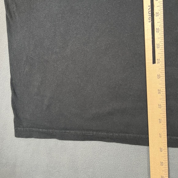 Rolling‎ Stones T Shirt Mens 2XL Black Faded 2013 Musidor Tribal Hot Lips - Picture 6 of 6